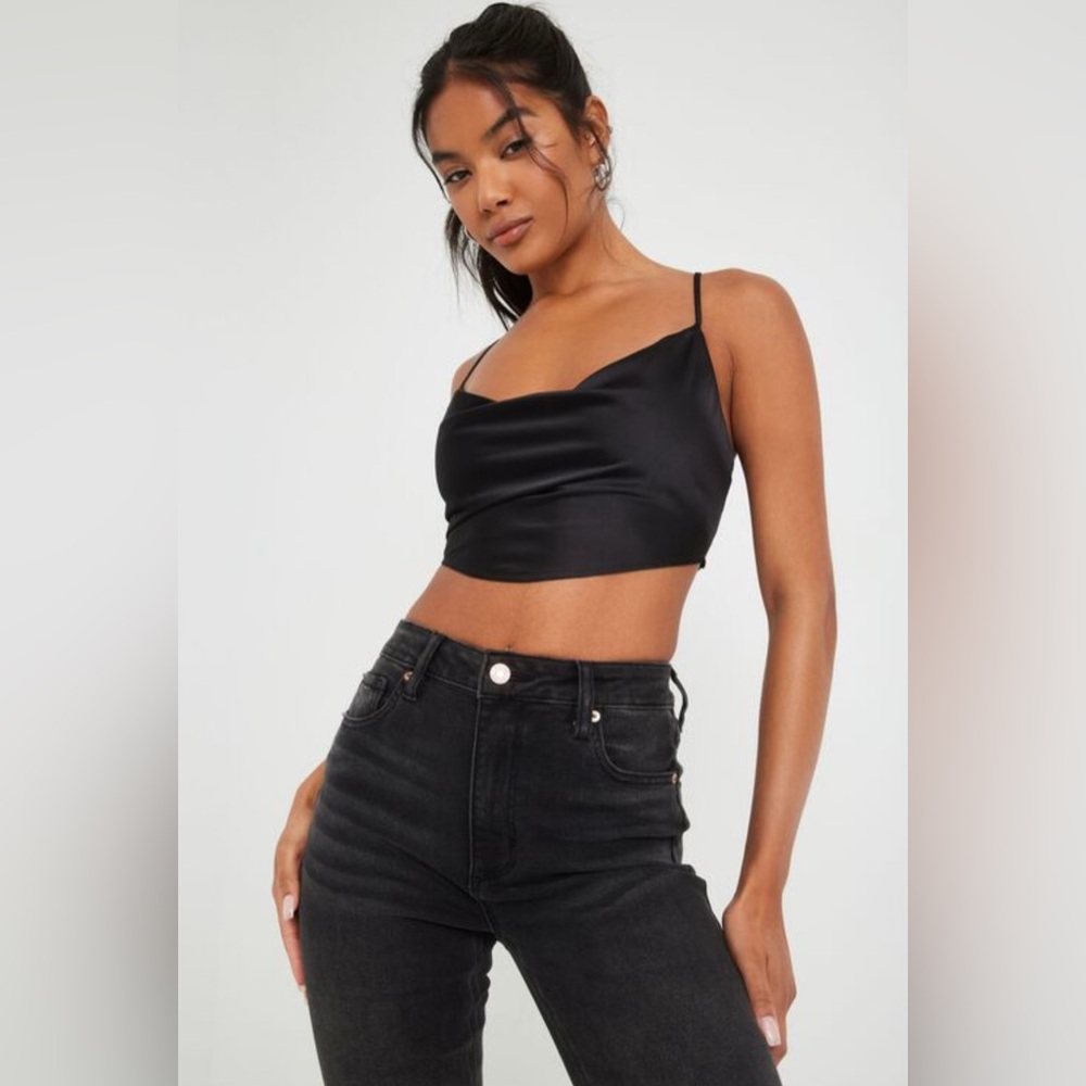 3 for $20 | Garage Steffa Satin Cowl Hankerchief Cami
